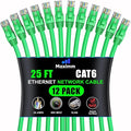Maximm Cat 6 Ethernet Cable - 25 ft - High-Speed LAN by MaximmCable