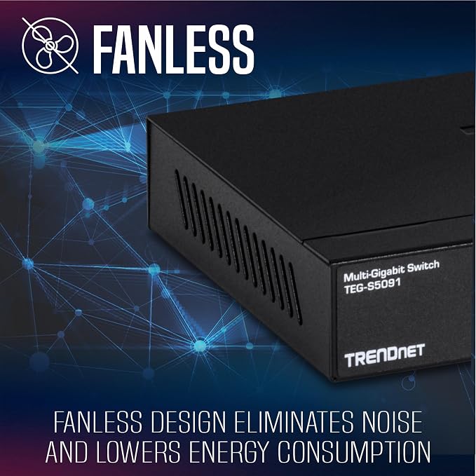 TRENDnet 9-Port Unmanaged 2.5G Switch - Image 4