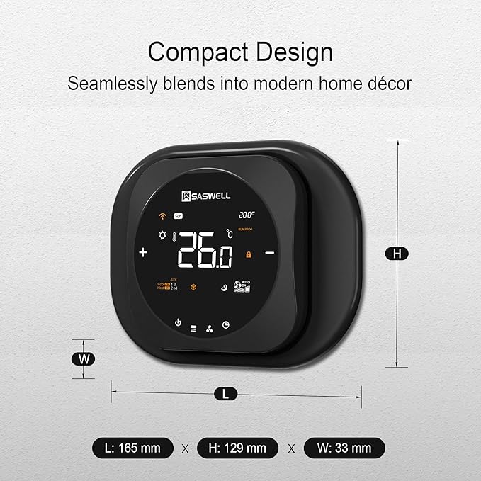 Smart Thermostat 3H/2C, WiFi Household Thermostat - Image 2