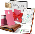 SPOTMINDERS Apple MFi Certified Credit Card Wallet Tracker PRO Pink Travel by Spotminders