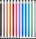 LINFANC 12Pcs Stylus Pen for Touchscreen, 2-in-1 High Precision & Sensitivity by LINFANC