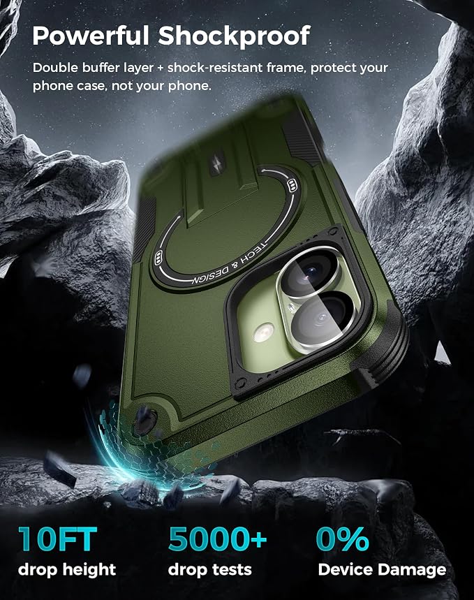Goton for iPhone 17 Case with Privacy Tempered Glass Screen Protector & Camera - Image 4