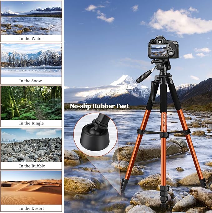 JOILCAN Tripod Camera Tripods, Heavy Duty Tall Cameras Tripod Stand, - Image 6