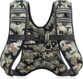 ZELUS Weighted Vest, 6lb/8lb/12lb/16lb/20lb/25lb/30lb Weight Vest by ZELUS