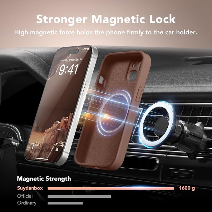 Magnetic for iPhone 15 Plus Case, Compatible - Image 3