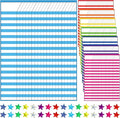 8 Pack Colorful Dry Erase Incentive Chart Multi-Color Classroom Laminated Dry by peonyman
