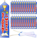 Wavwavw 200 Pcs Student of the Month Award Ribbons Bulk 8" x 2" Prizes Ribbons by Wavwavw