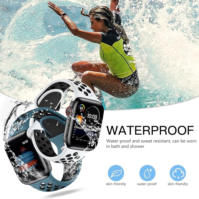 Adorve 4 Pack Sport Bands Compatible - Image 3