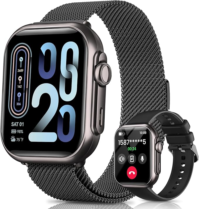 Smart Watch for Women for iPhone Android: 1.85"Smartwatch by SWGOTASmartWatch