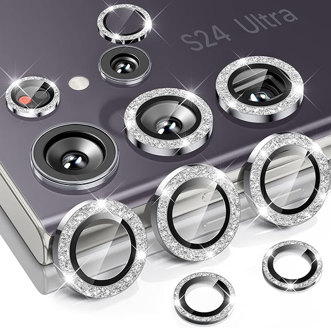 Hoerrye for Samsung Galaxy S24 Ultra Camera Lens Protector, Case-Friendly by Hoerrye
