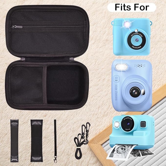 Instant Print Film Camera Case for Kid Cameras & Digital Video Camera, Hard - Image 3