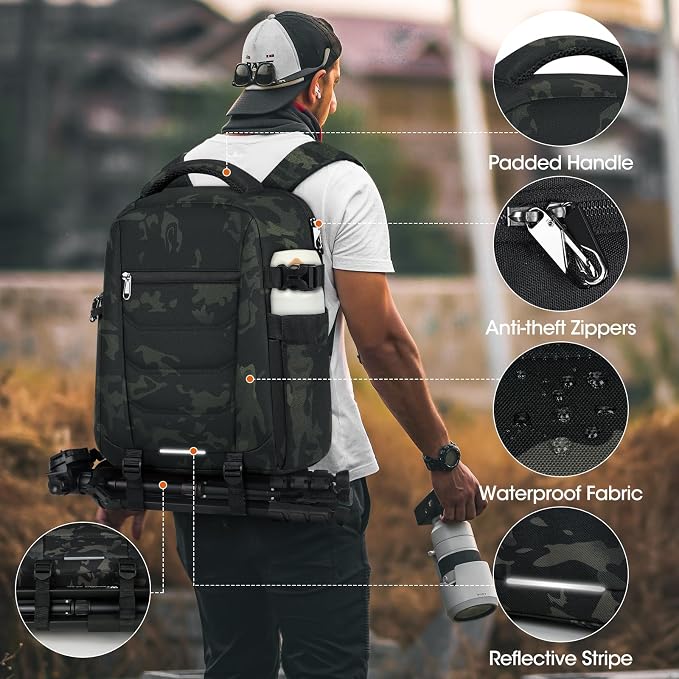 SDYSM Camera Bag Backpack Professional - Image 6