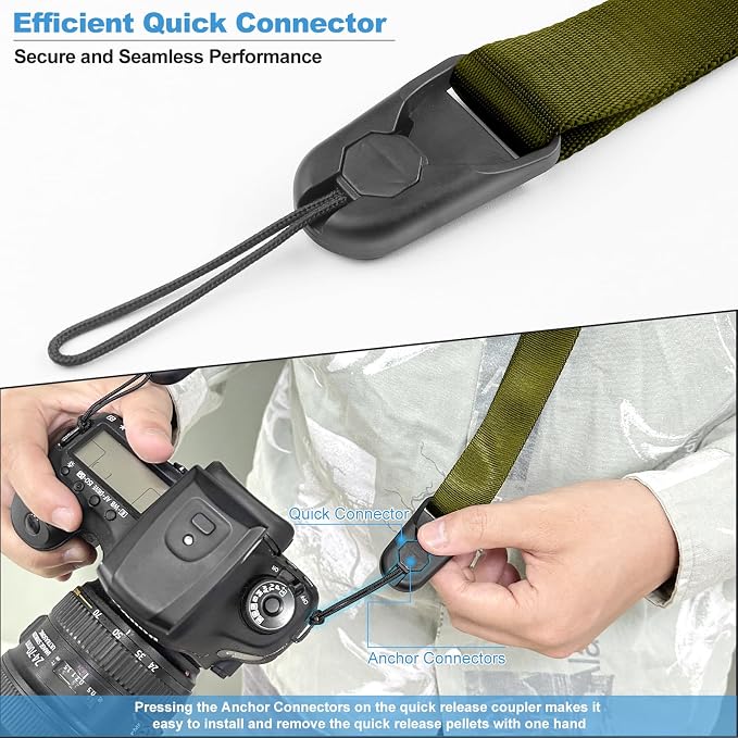 FIEIL Adjustable Camera Strap, Universal Camera Strap - Image 4
