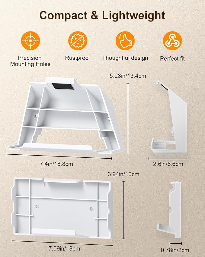 Starlink Standard 4X/V3 Gen 3 Router Wall Mount and Standard Power Supply Mount - Image 6
