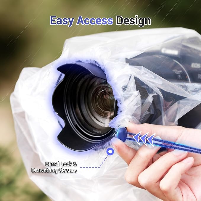 2 Pcs Camera Rain Coat for DSLR Cameras & Stabilizer, RSC 2, RS 2, Ronin-SC S - Image 5