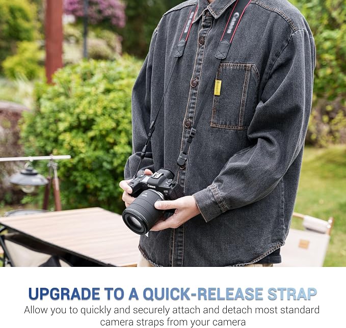 JJC 2Pack Universal Camera Strap Quick Release Buckle, Durable & Scratch-proof - Image 2