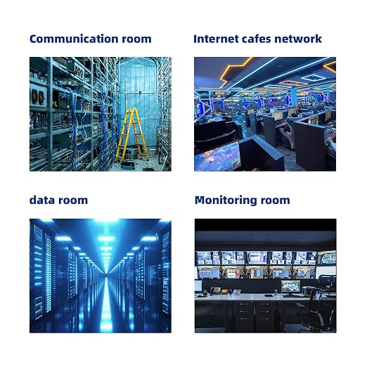 Multimode Duplex OM1 Fiber Patch Cable LC/UPC to SC/UPC 1M/3FT Fiber Optic - Image 7