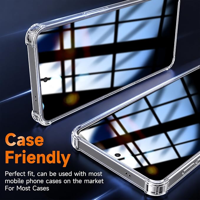 2 Pack for Samsung Galaxy S24 Privacy Screen Protector, 2 Pack Camera Protector - Image 6