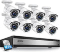 ZOSI H.265+ 1080p 16 Channel Security Camera System by ZOSI