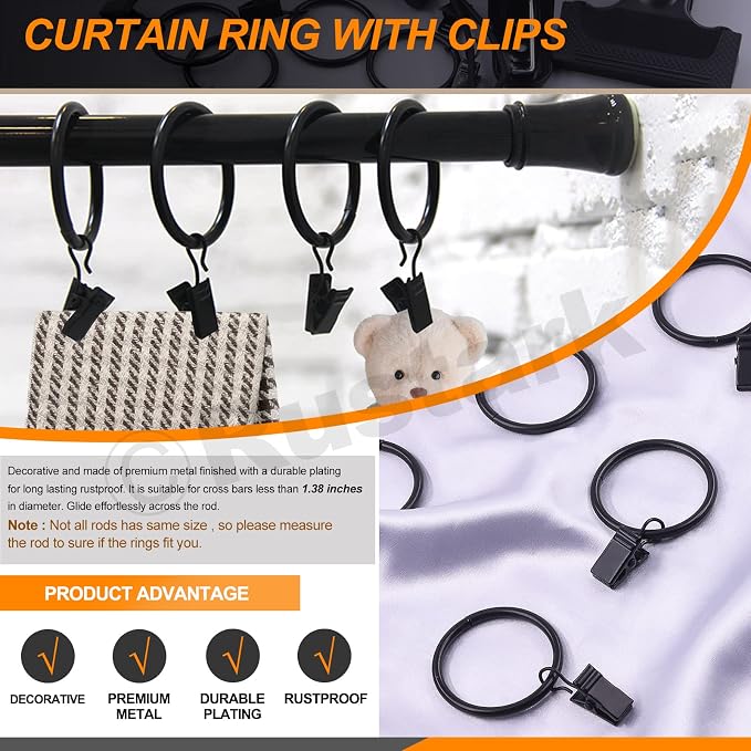 22Pcs Backdrop Heavy Duty Spring Clamps Elastic Photo Clips Holder Clips - Image 6