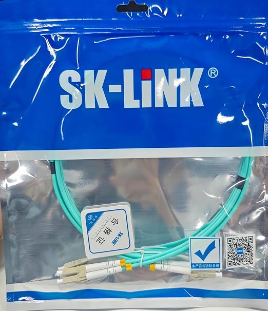 LC/UPC to LC/UPC Fiber Patch Cable 1M, OM3 Multimode Duplex Fiber Jumper - Image 8