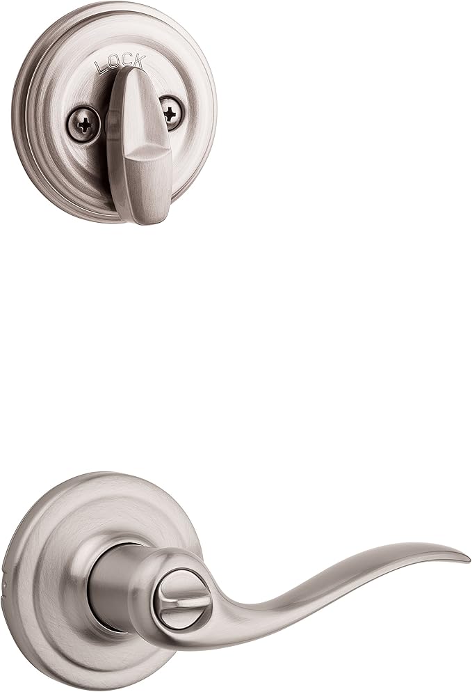 Kwikset 991 Tustin Entry Lever and Single Cylinder Deadbolt Combo Pack - Image 7