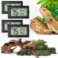 Vodolo Reptile Thermometer and Humidity Gauge, Chameleon Cage, Tree Frog by Vodolo