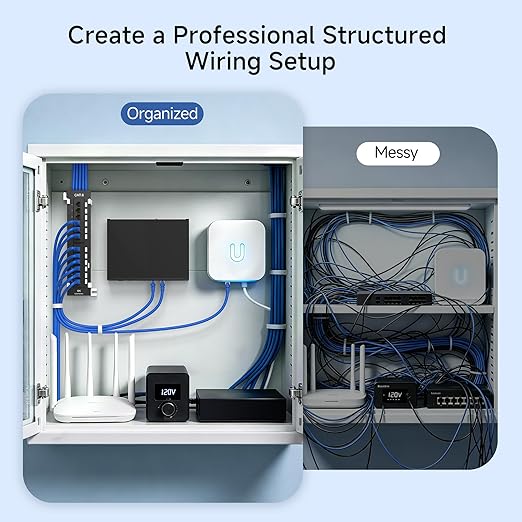 Cable Matters Mini 12-Port Vertical Patch Panel - Image 3