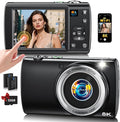 8K Digital Camera for Photography, 2026 Latest WiFi 88MP Vlogging Camera for by LOUM
