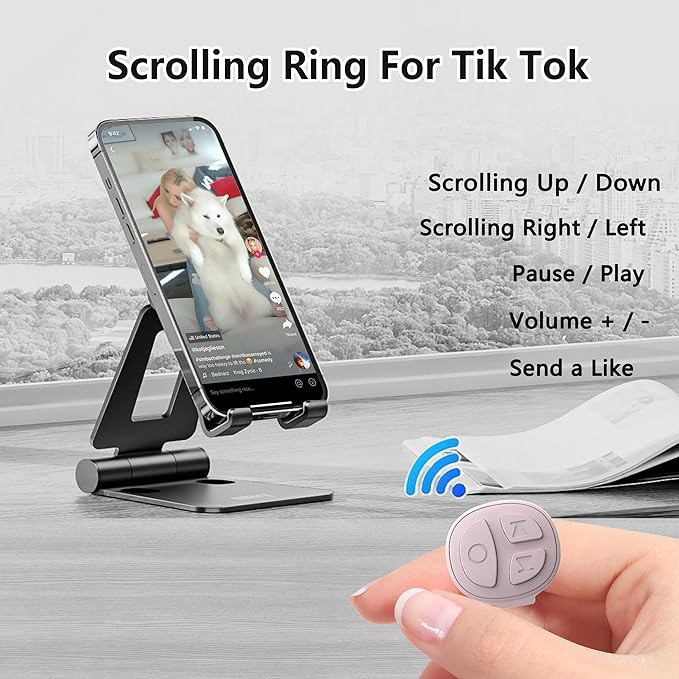 TikTok Scrolling Ring, Scrolling Ring Remote - Image 2