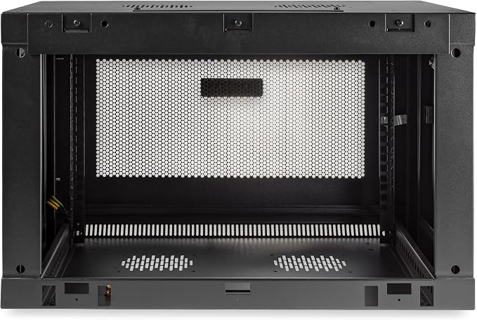 StarTech.com 2-Post 6U Wall Mount Network Cabinet w/ 1U Shelf, Ships Fully - Image 3