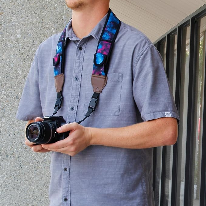 USA Gear TrueSHOT Camera Strap Neoprene Camera Straps - Image 6
