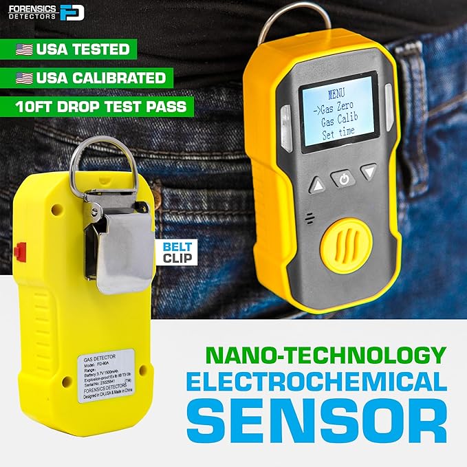 Carbon Monoxide CO Meter by Forensics | USA NIST Calibration | Dust & Explosion - Image 3