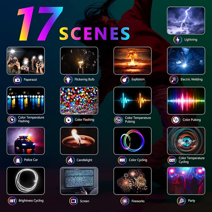 NEEWER RGB168 18.3" RGB LED Video Panel Light - Image 7