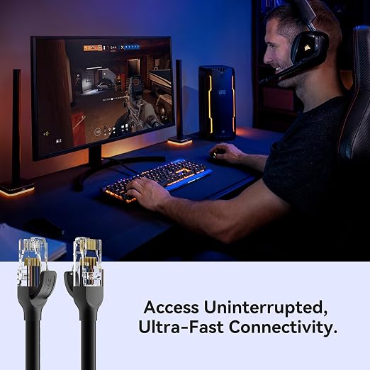 BENFEI Cat 6 Ethernet Cable 6.6ft, 250MHz 10Gbps Network Cable, RJ45 LAN Cable - Image 8