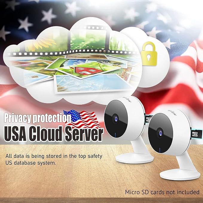 LaView Security Cameras 4pcs, Home Security Camera Indoor 1080P, Wi-Fi Cameras - Image 6