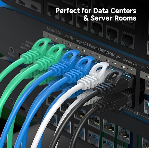Cable Matters 10Gbps Snagless Short Cat 6 Ethernet Cable - 3ft - Image 7