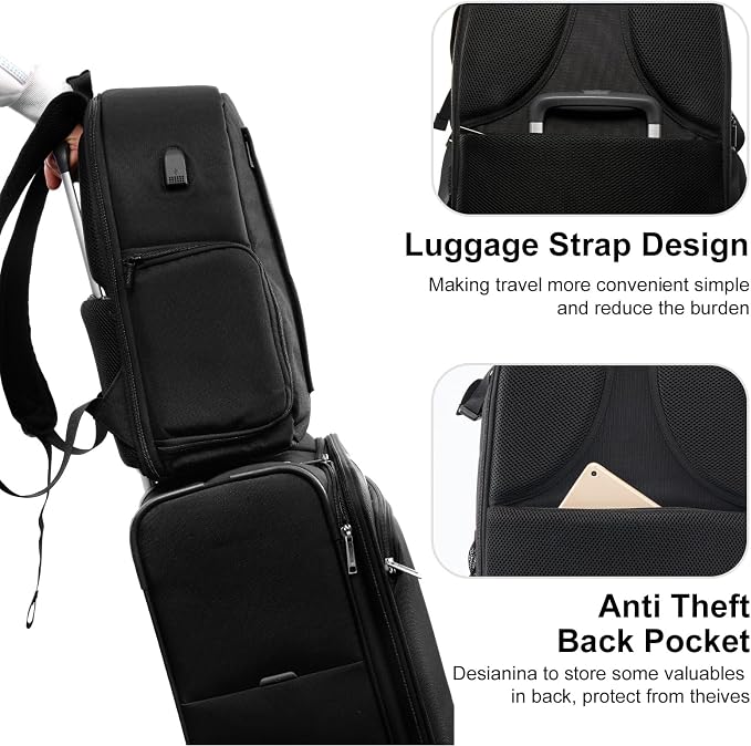 CADeN Camera Backpack Bag for DSLR/SLR Mirrorless Camera Waterproof - Image 7