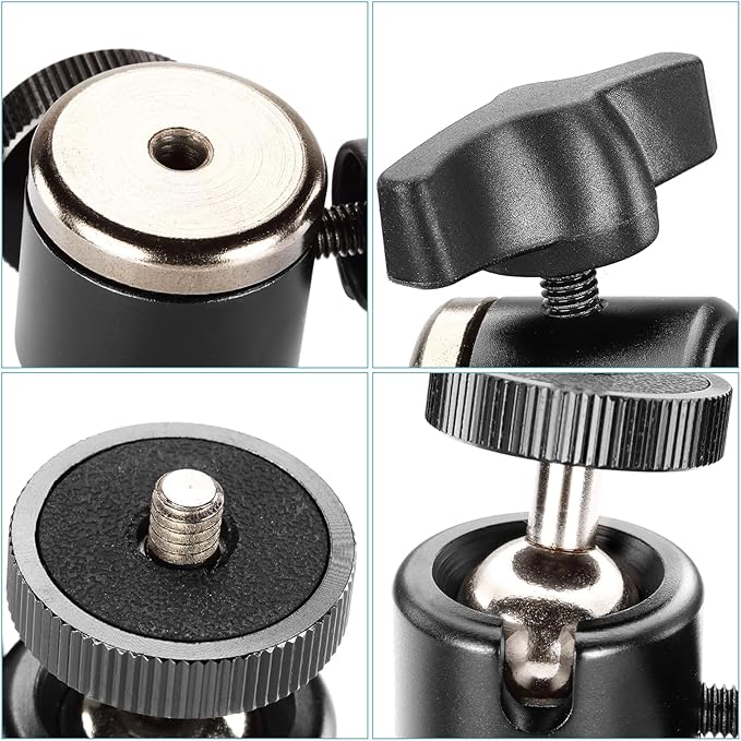 Neewer® Aluminum Alloy 360 Degree Rotating Swivel Mini Ball Head - Image 6