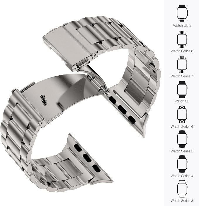 EPULY Compatible with Apple Watch Band 49mm 45mm 44mm 42mm 41mm 40mm 38mm - Image 5