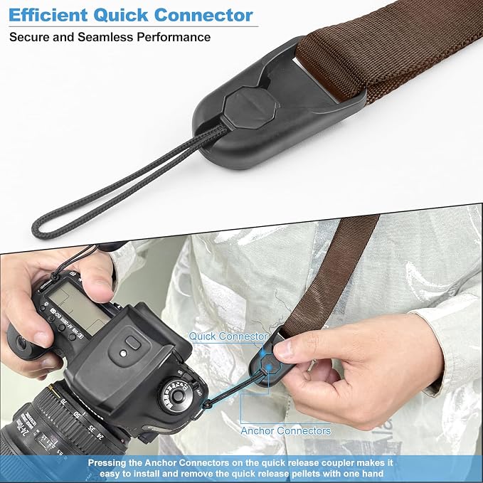 FIEIL Adjustable Camera Strap, Universal Camera Strap - Image 4