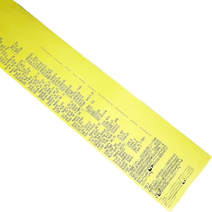 3 1/8 x 230 Yellow Thermal Paper Receipt Rolls fits all Clover POS Cash - Image 4