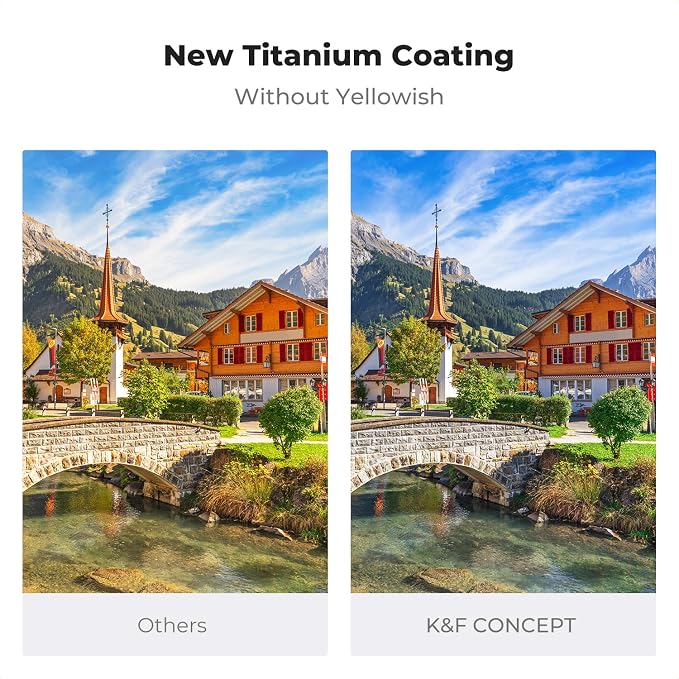 K&F CONCEPT 82mm Magnetic 1s Swap 5-Pack: CPL + VND2-32 + Black Diffusion 1/4 + - Image 6
