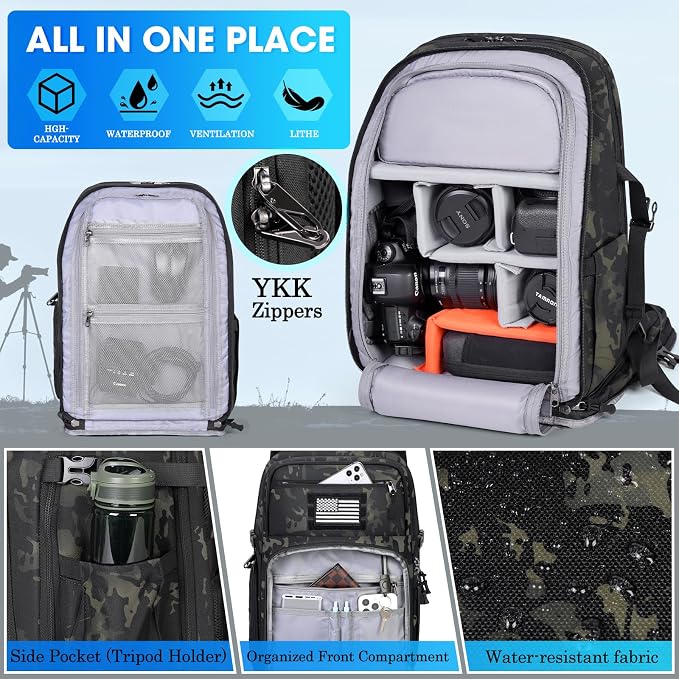 SDYSM Camera Backpack Bag Professional - Image 3