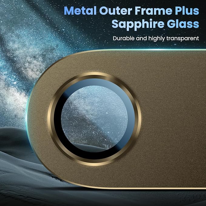 Uyiton Compatible with iPhone Air Camera Lens Protector - Image 4