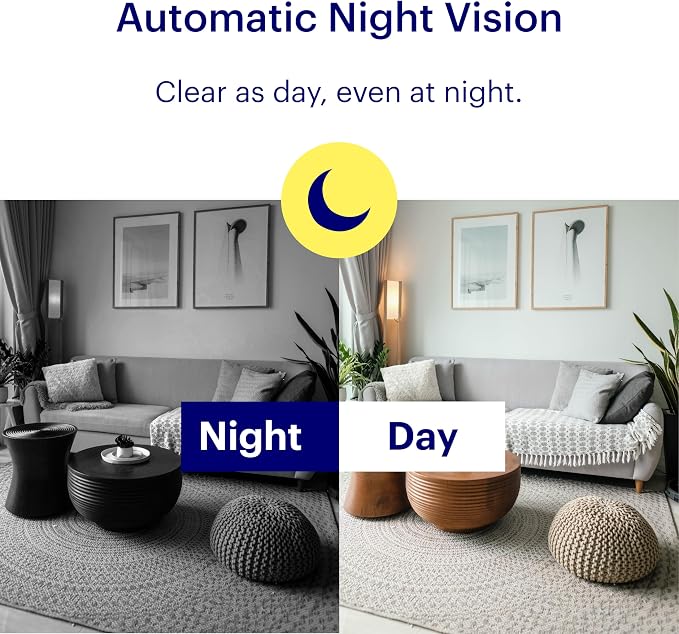Canary View Indoor Home Security Camera 1080p HD WiFi IP | 24/7 Watch Live Video - Image 7