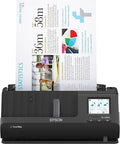 Epson Workforce ES-C380W Wireless Compact Desktop Document Scanner by Amazon+Renewed