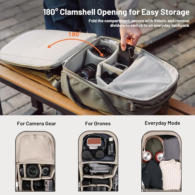 PGYTECH OneGo Lite 22L Camera Backpack DSLR/Mirrorless Bag - Image 2