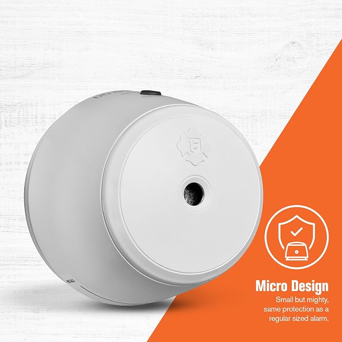 First Alert SM210M, 10-Year Sealed Battery Micro Smoke Alarm - Image 2