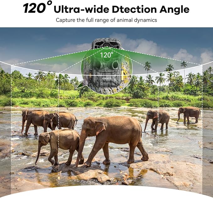 DEATTI Trail Camera 48MP 4K Game Camera - Image 6